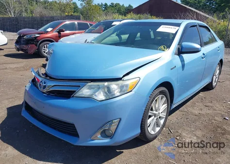 2013 Toyota Camry Hybrid/Le/Xle from USA, damaged, VIN 4T1BD1FK8DU094926